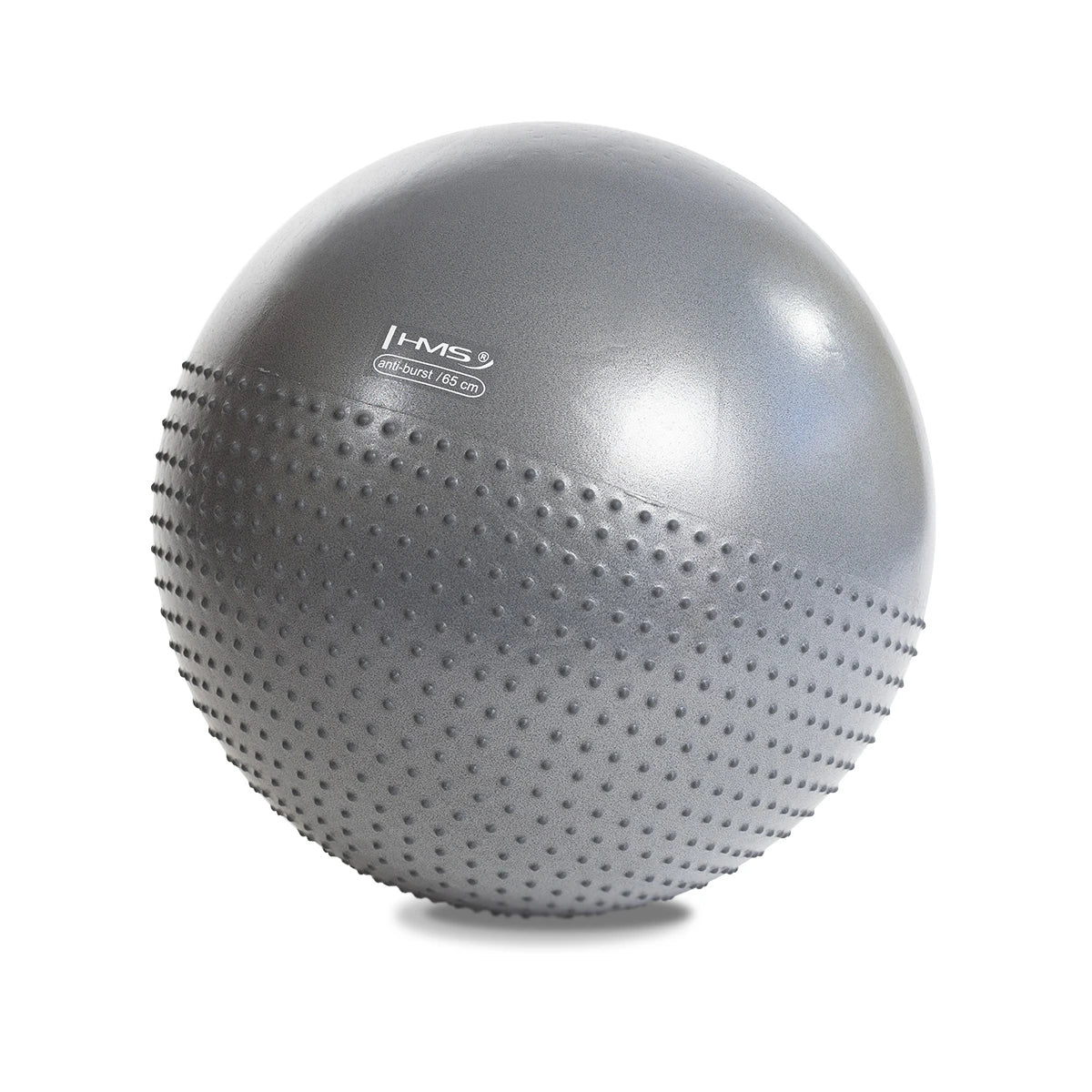 Träningsboll HMS YB03N Gym Ball 65 cm, grå