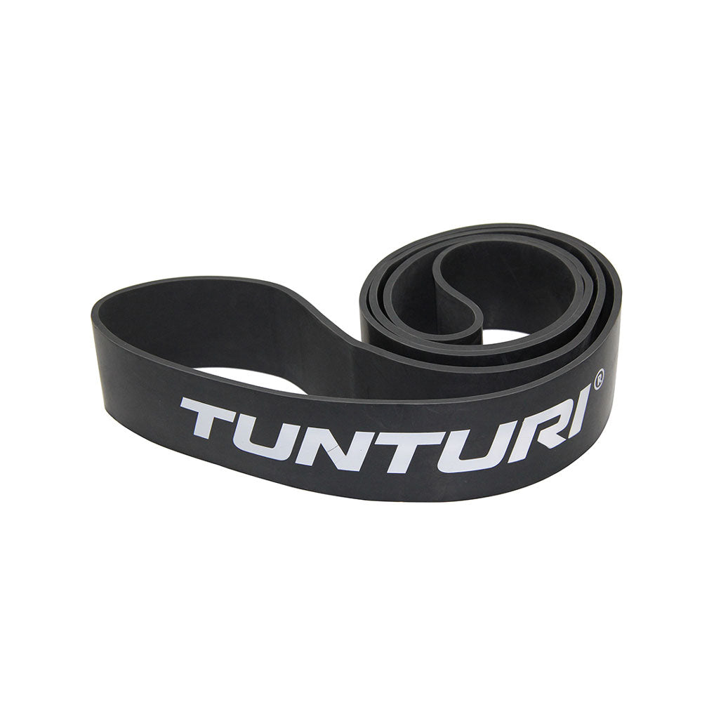 Treenikuminauha Tunturi Power Band Extra Heavy Musta