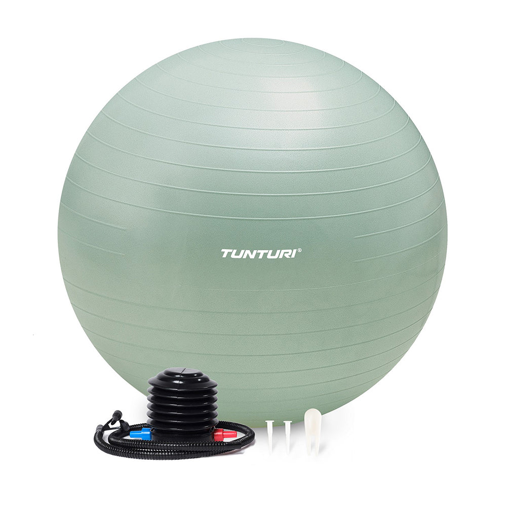 TUNTURI Gymball 65 cm Mint, Anti Burst -kuntopallo, vihreä