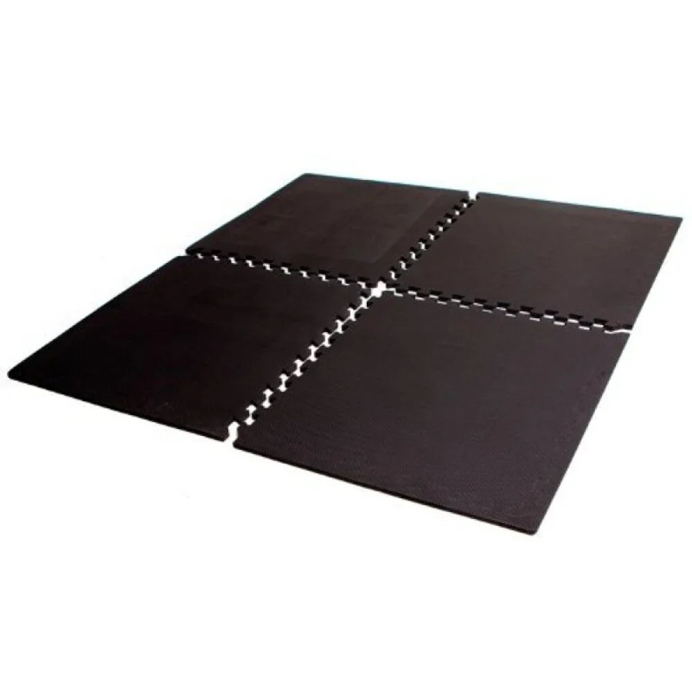 TOORX Pala-alusta (122 x 122 x 1,2 cm), 4-osainen, harmaa