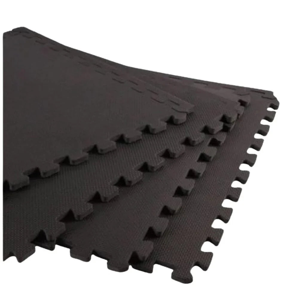 TOORX Pala-alusta (122 x 122 x 1,2 cm), 4-osainen, harmaa