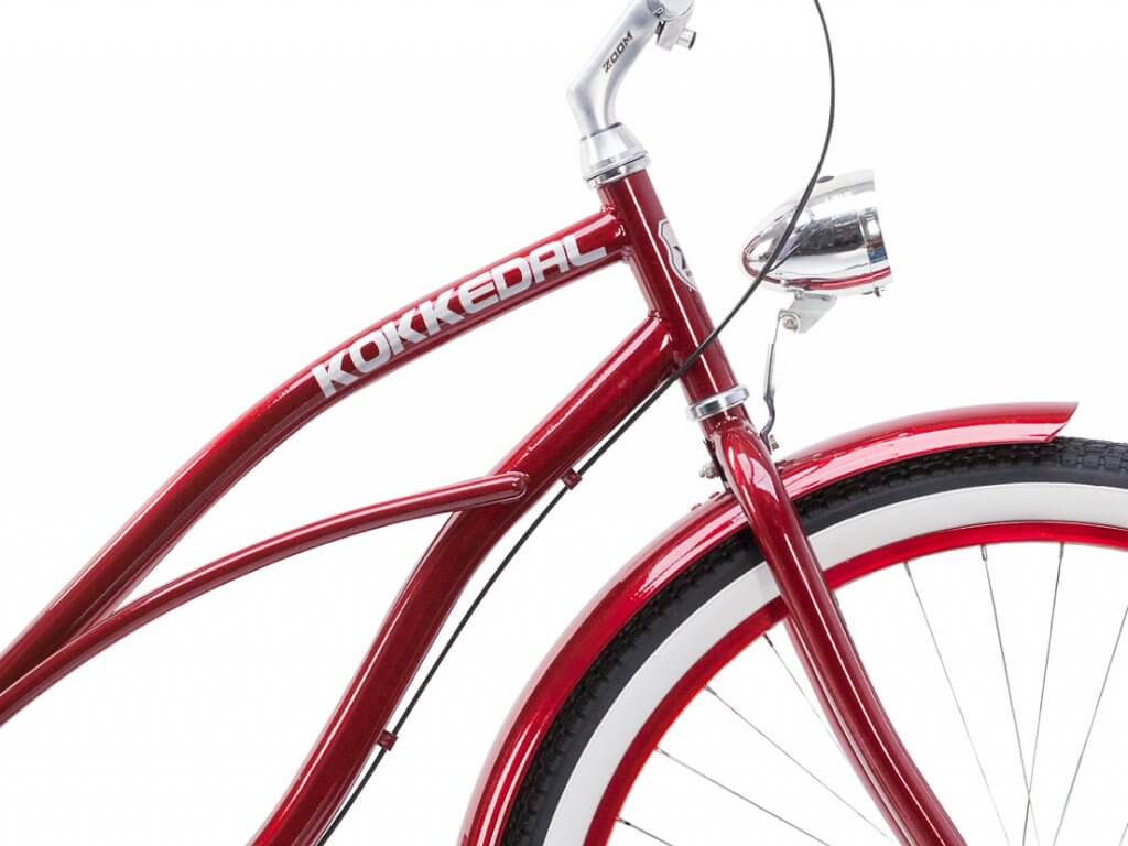 Tyylikäs cruiser-pyörä Kokkedal Cherry, 3 vaihdetta