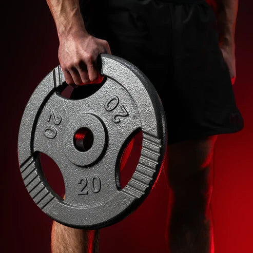 Viktskivor TRIGRIP Gjutjärn 31mm 0,5-20kg