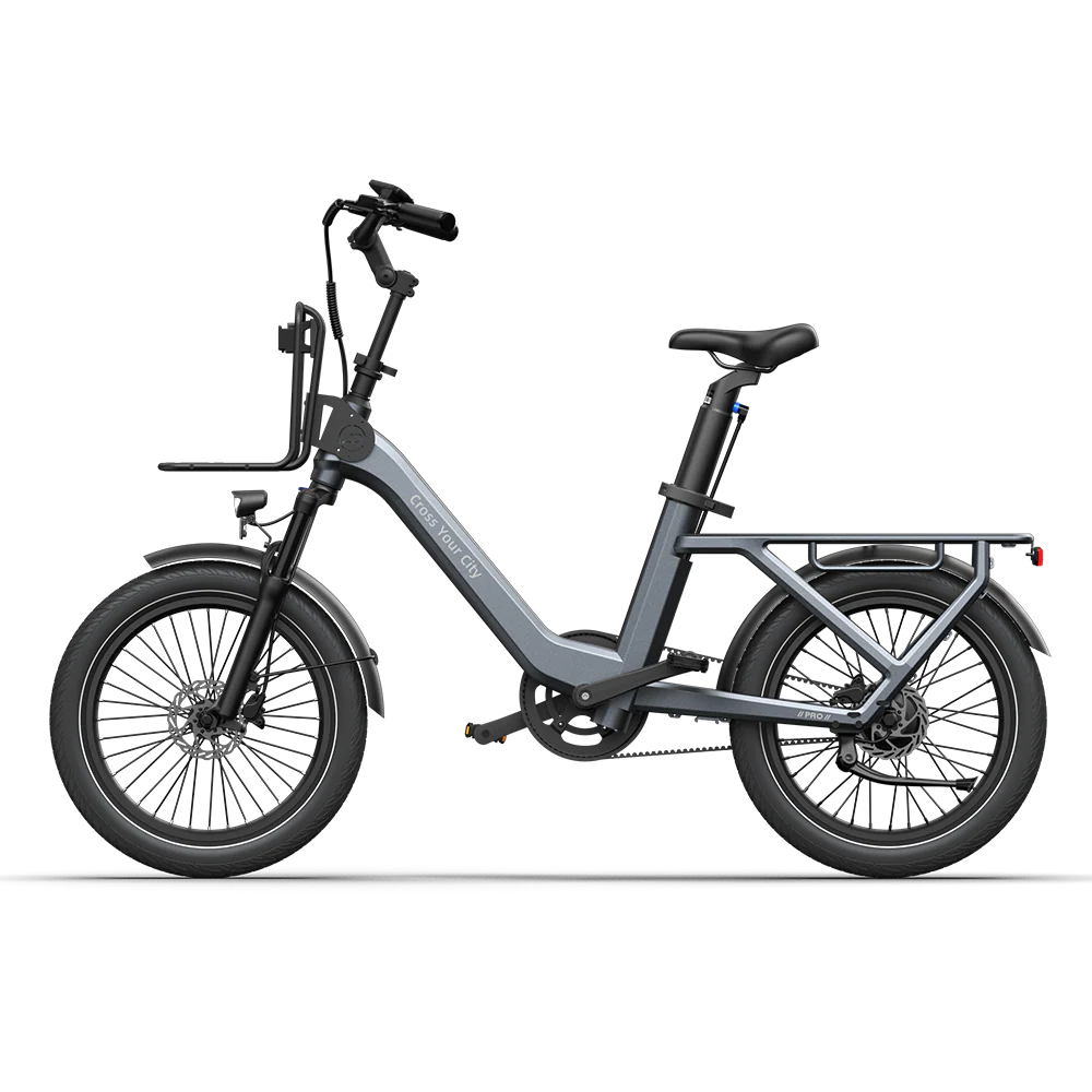 Elcykel ADO Air One Ultra, Grå