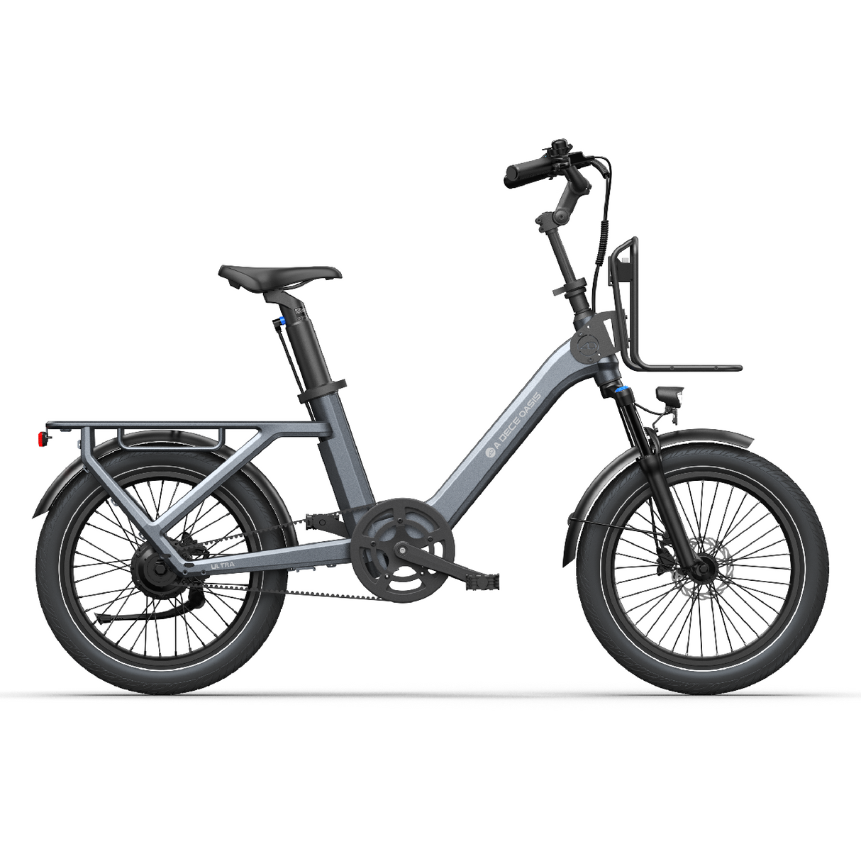 Elcykel ADO Air One Ultra, Grå