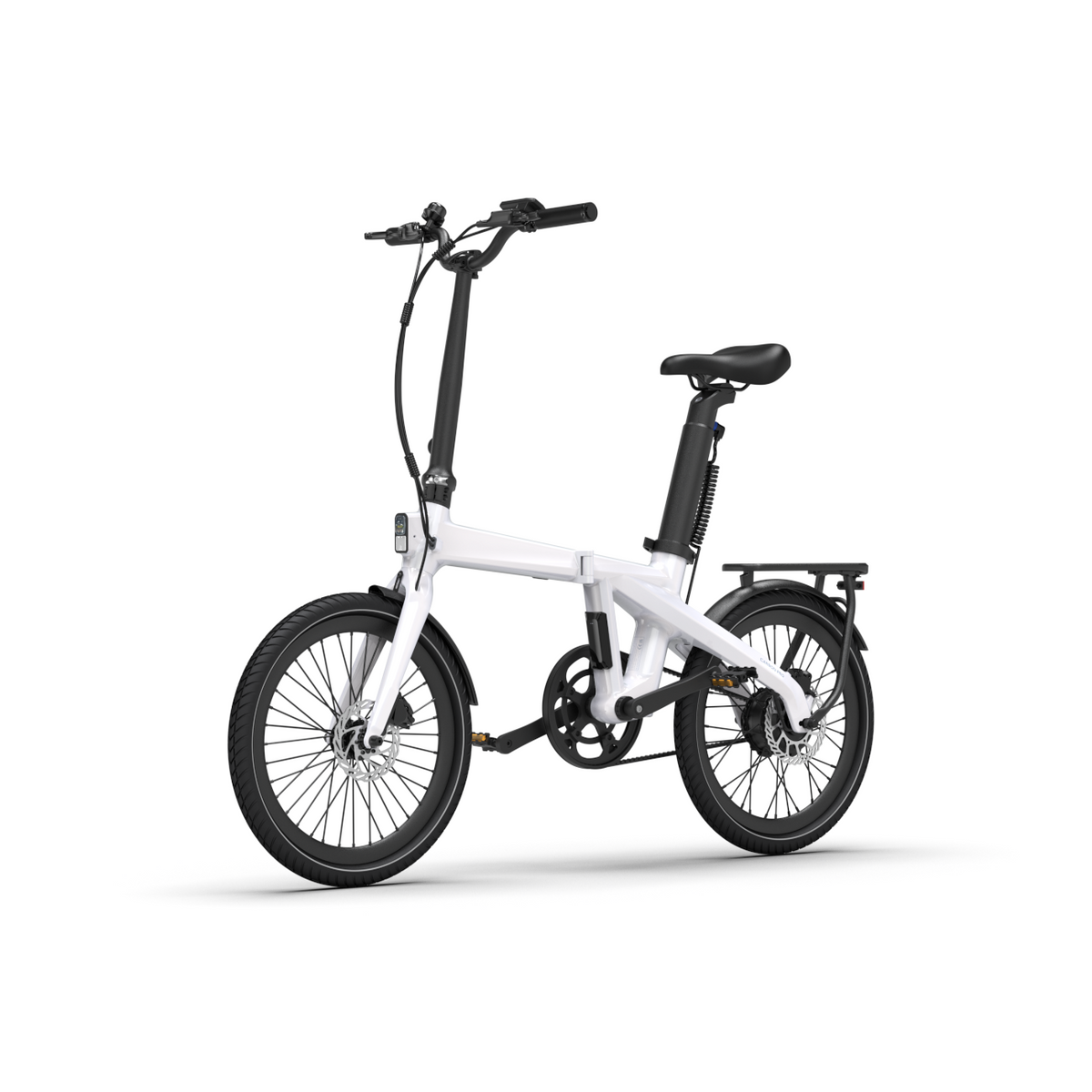 Kokoontaitettava sähköpyörä ADO Air Carbon PRO, Valkoinen