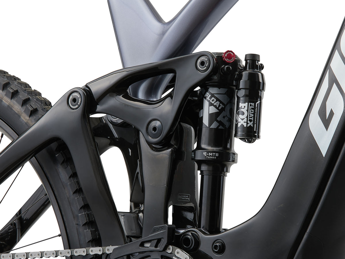 Elcykel GIANT Reign Advanced E+ 1, Mercury/Carbon Smoke