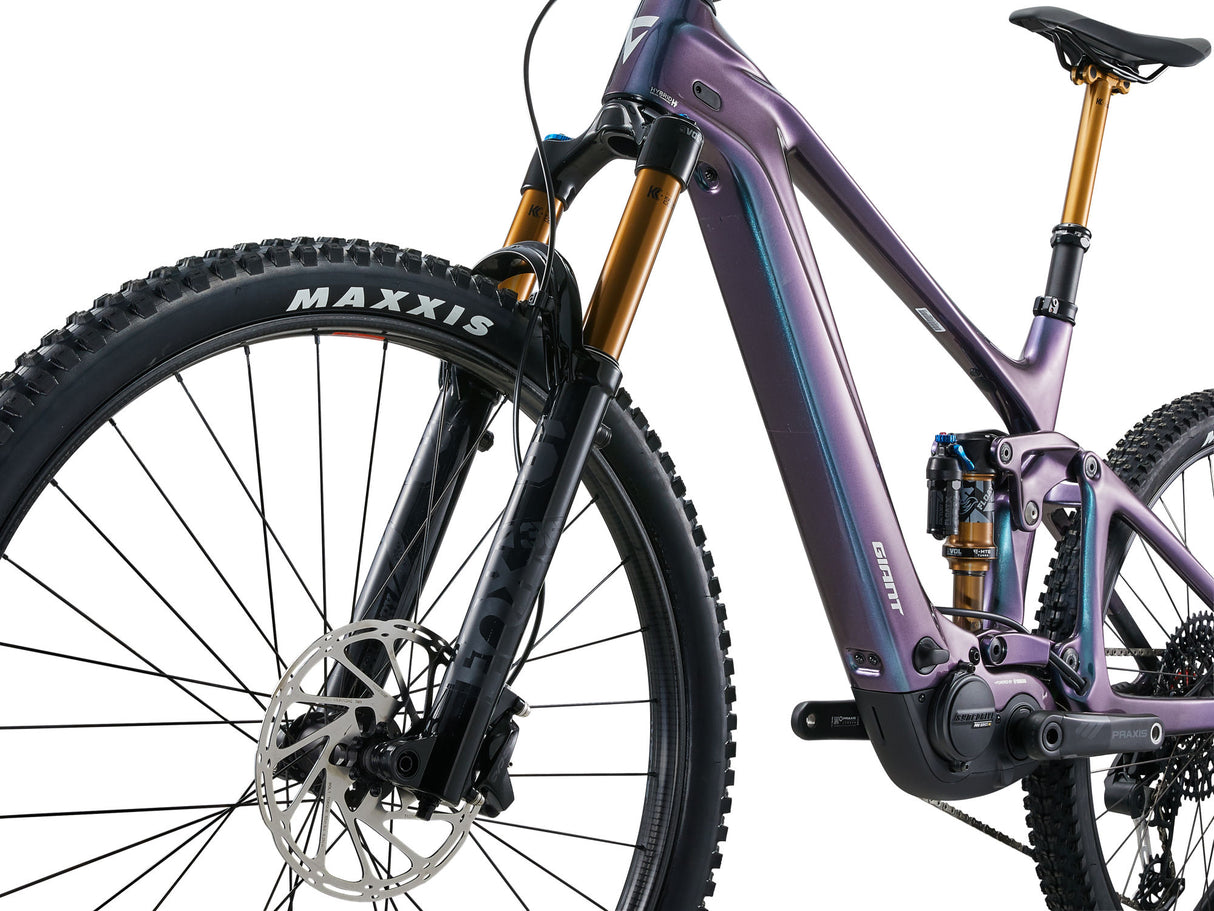 Elcykel GIANT Trance X Advanced E+ Elite 0, Blue Dragonfly