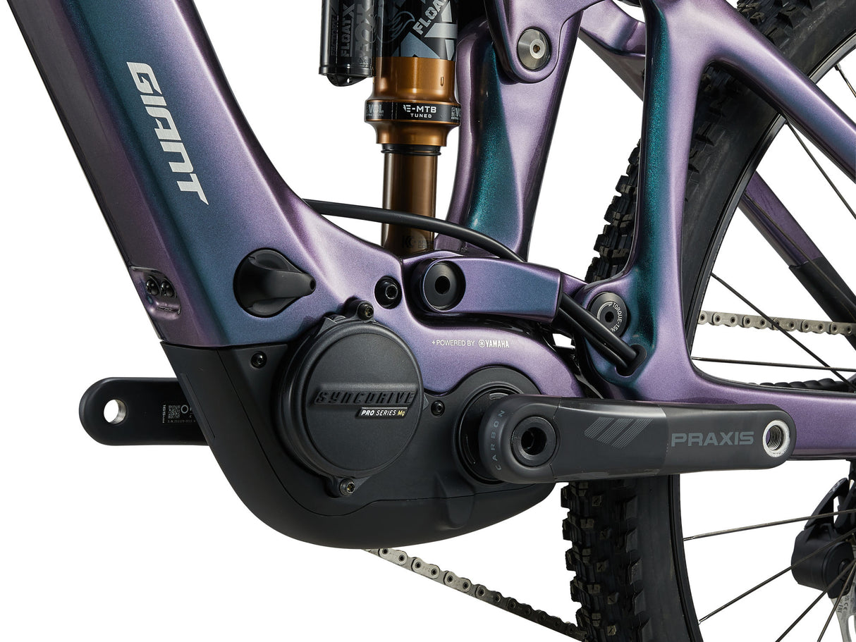 Elcykel GIANT Trance X Advanced E+ Elite 0, Blue Dragonfly