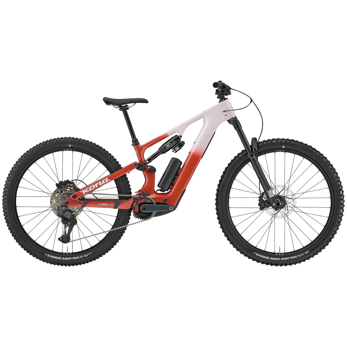 Elcykel KONA Remote 160 CR, Gloss Burnt Orange