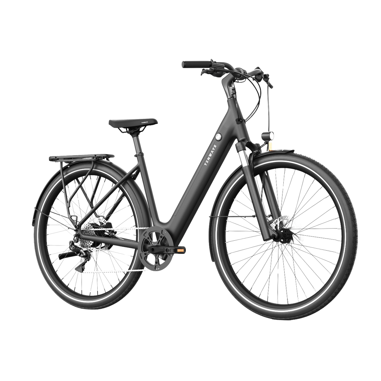 Elcykel TENWAYS CGO800 Plus, Midnight Black
