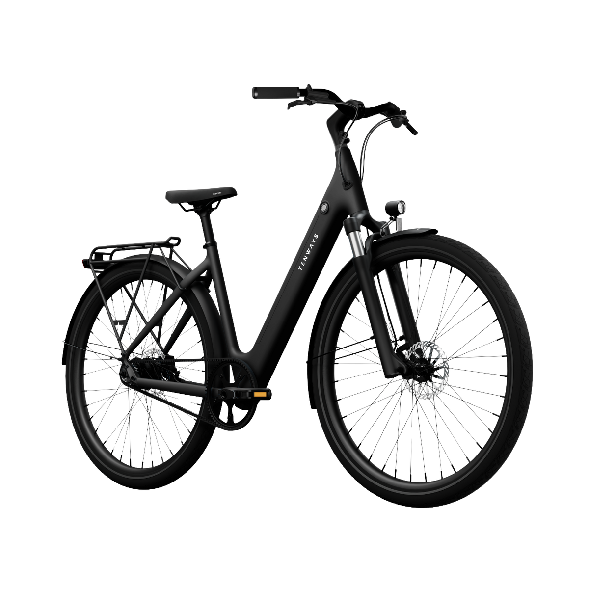 Sähköpyörä TENWAYS CGO800S, Midnight Black