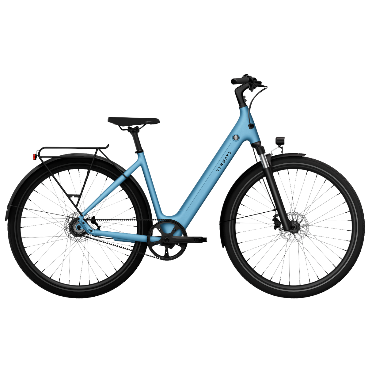 Elcykel TENWAYS CGO800S, himmelsblå
