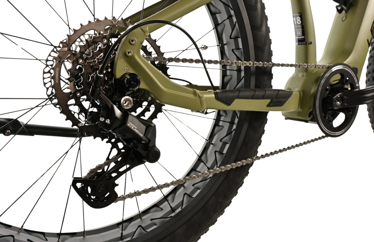 El-fatbike LEADER FOX Braga 26": Grön