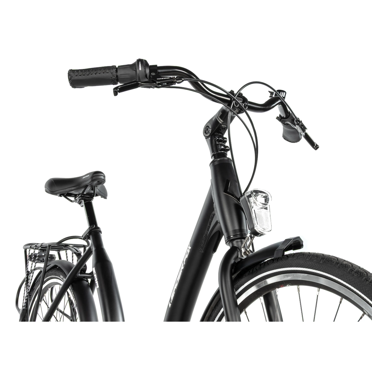 Cykel med extra låg ram LEADER FOX Ema 26" Lady, Svart