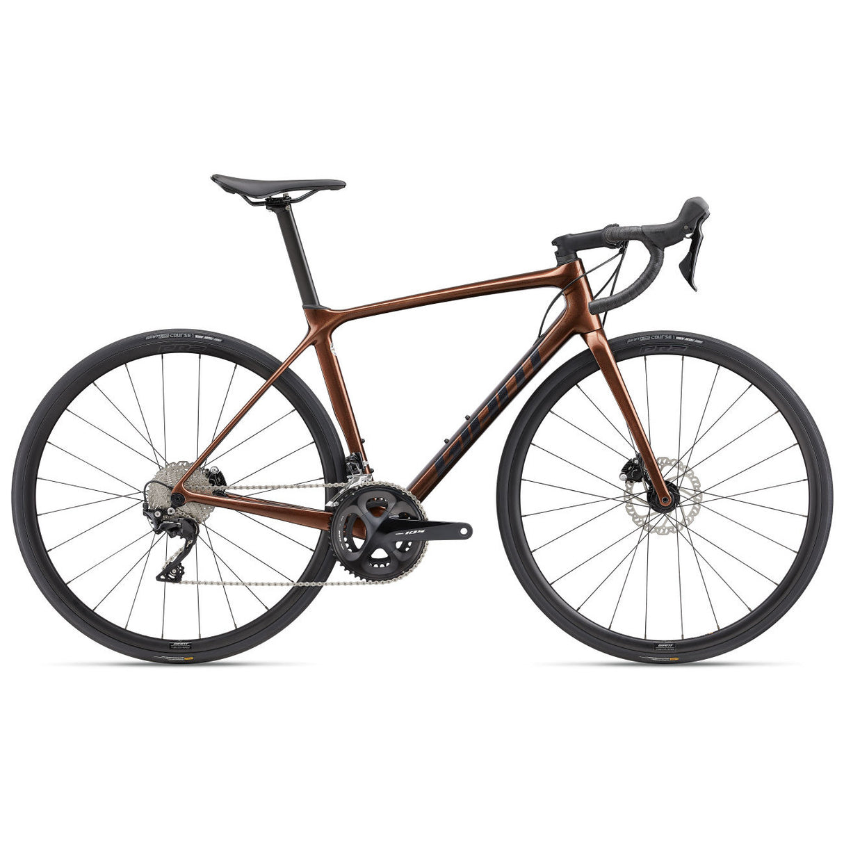 Polkupyörä Giant TCR Advanced 2 Disc-PC Hematite