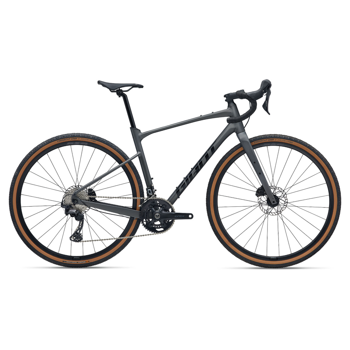 Gravelcykel GIANT Revolt 0, Stealth Chrome