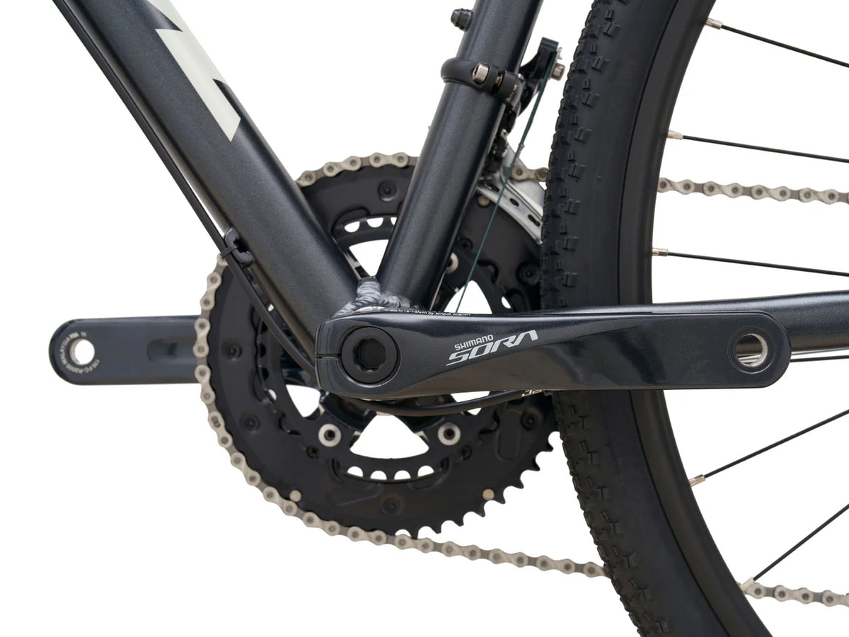 Gravelpyörä KONA Rove AL/DL (2025) Satin Metallic Black