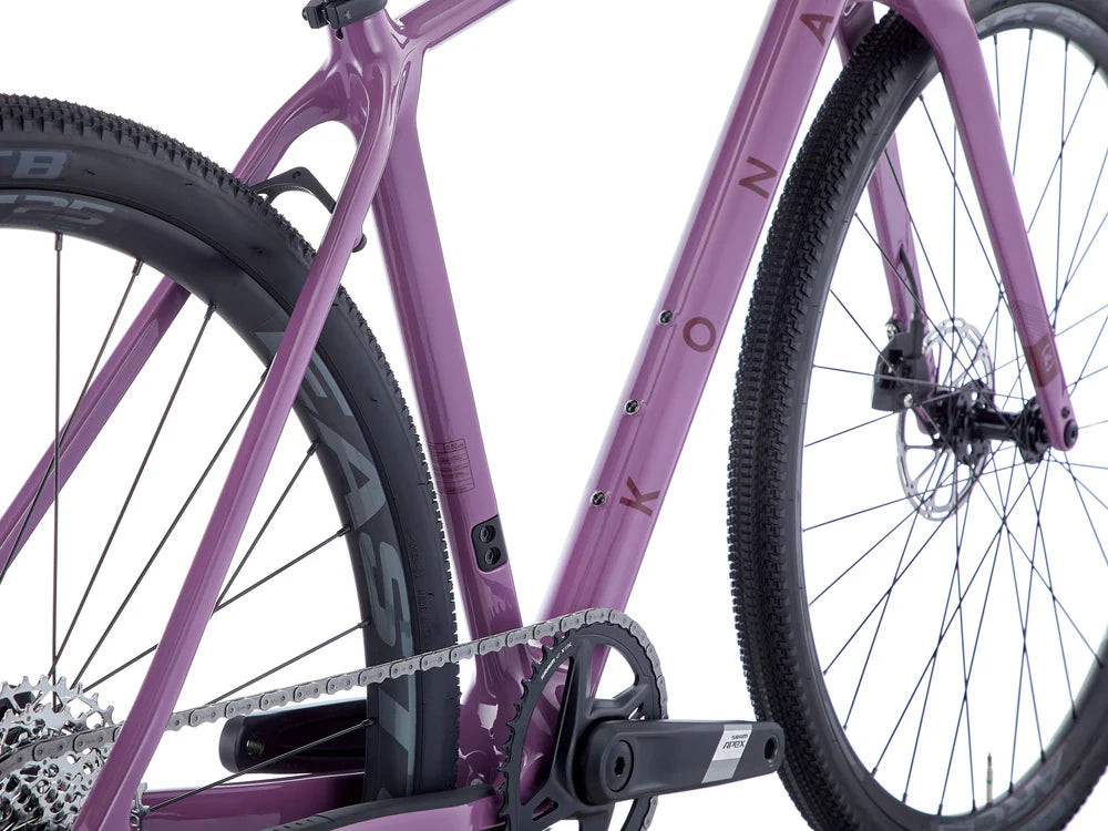 Gravelpyörä KONA Libre CR, Gloss Mauve Purple