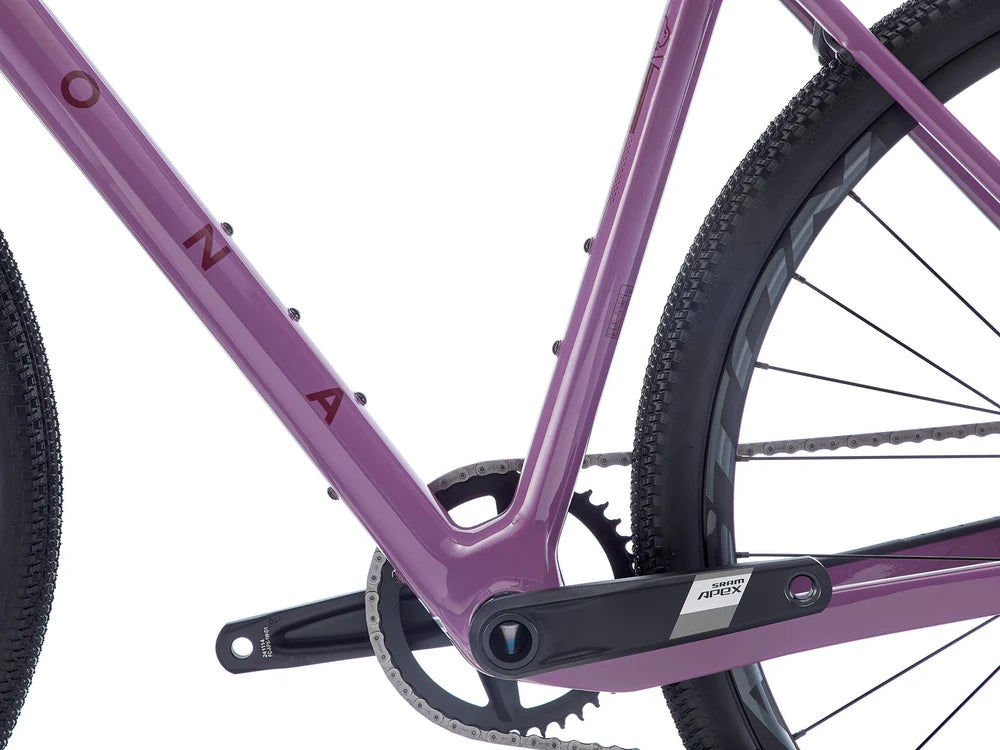 Gravelpyörä KONA Libre CR, Gloss Mauve Purple