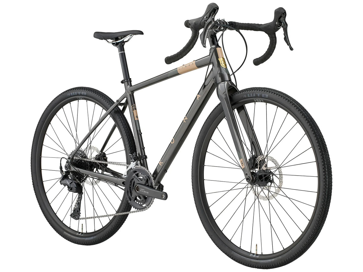 Gravelpyörä KONA Libre (2026) Gloss Metallic Charcoal
