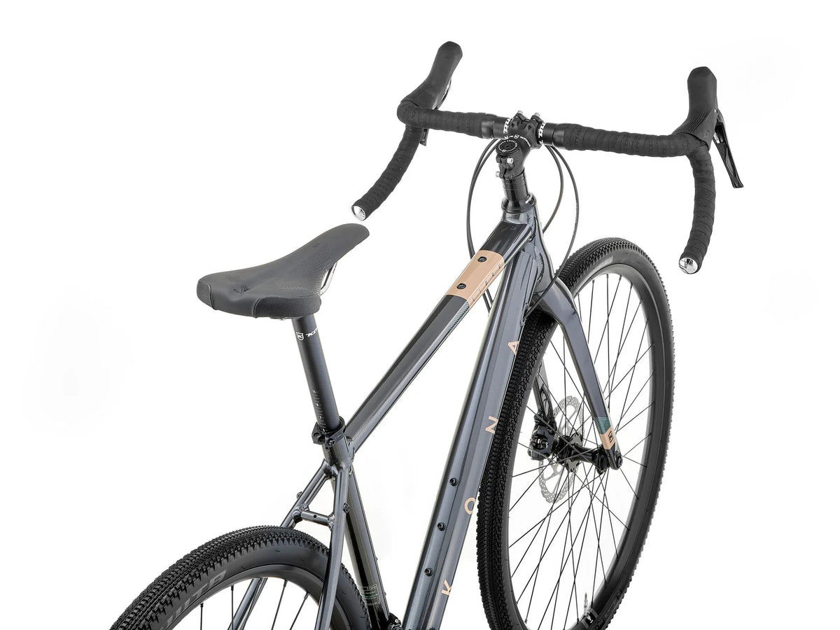 Gravelpyörä KONA Libre (2026) Gloss Metallic Charcoal