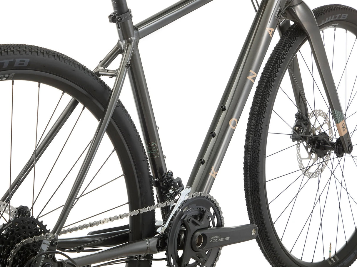 Gravelpyörä KONA Libre (2026) Gloss Metallic Charcoal