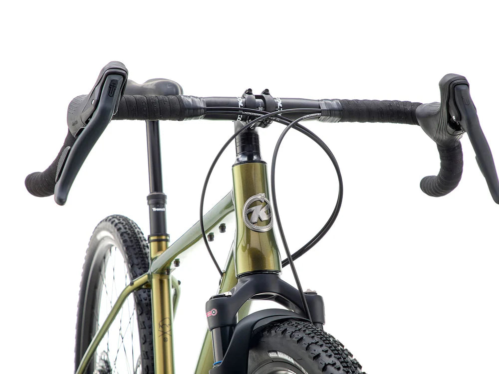 Gravelpyörä KONA Ouroboros AL, Gloss Metallic Turismo Olive (vihreä)