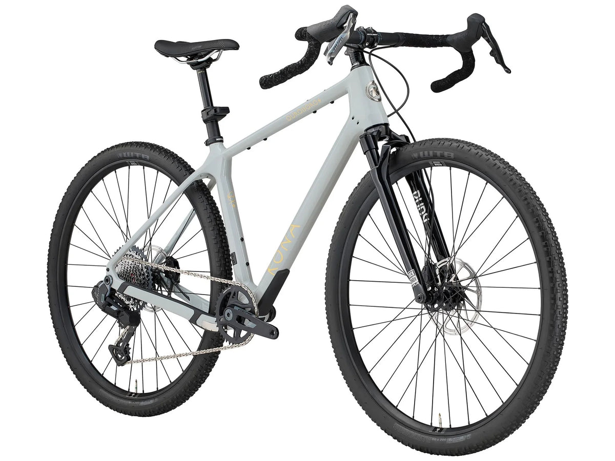 Gravelcykel KONA Ouroboros CR/DL, Gloss Concrete
