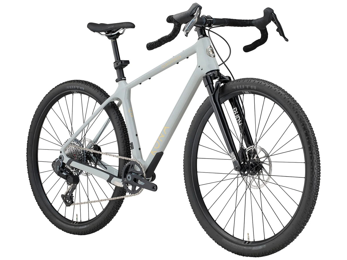 Gravelcykel KONA Ouroboros CR/DL, Gloss Concrete