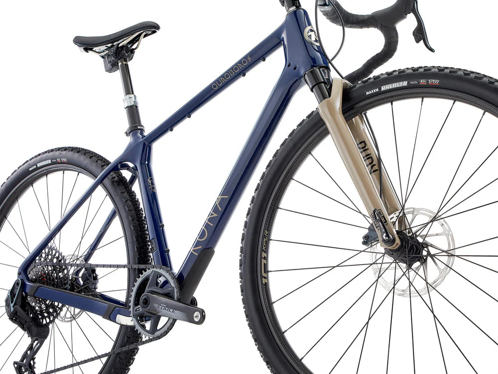 Gravelpyörä KONA Ouroboros Supreme, Gloss Midnight (sininen)