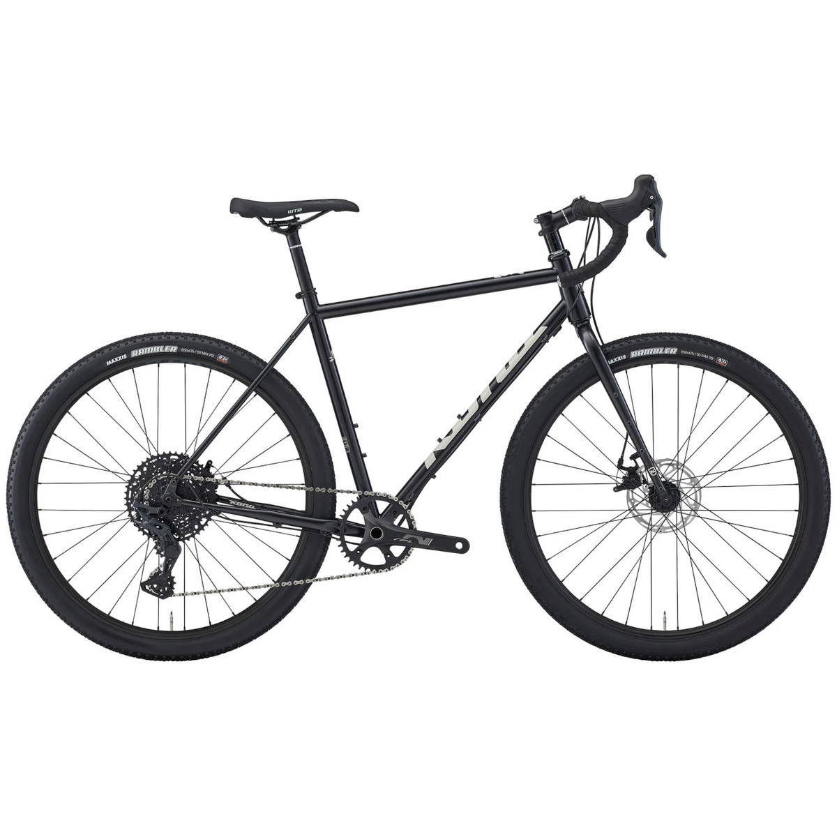 Gravel-pyörä KONA Rove, 27.5" Satin Metallic Black