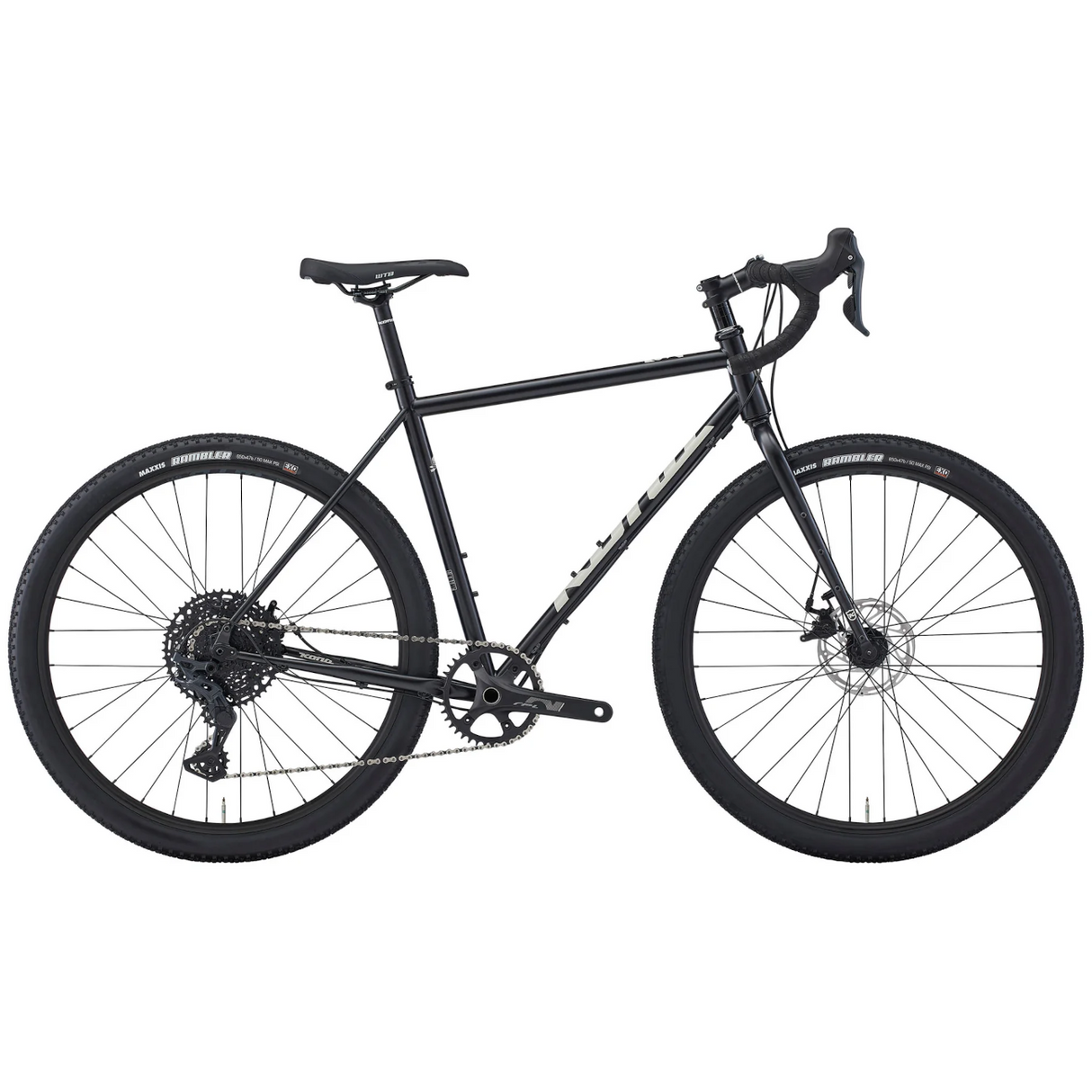 Gravelcykel KONA Rove, 27.5" Satin Metallic Black