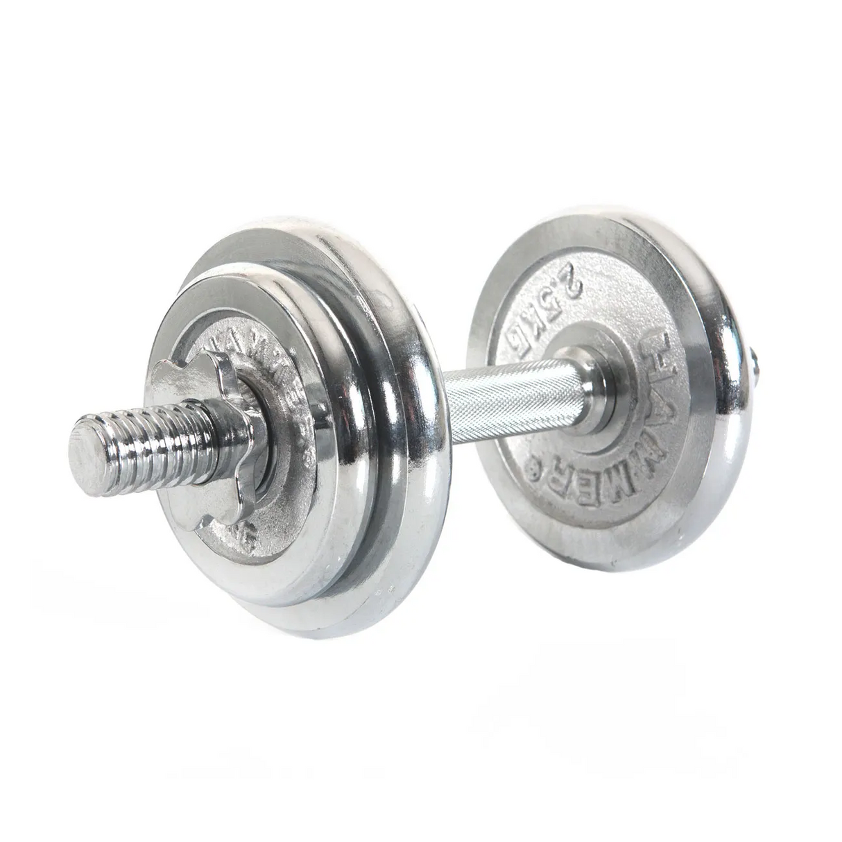 Käsipaino HAMMER Dumbbell Set 10kg, kromi
