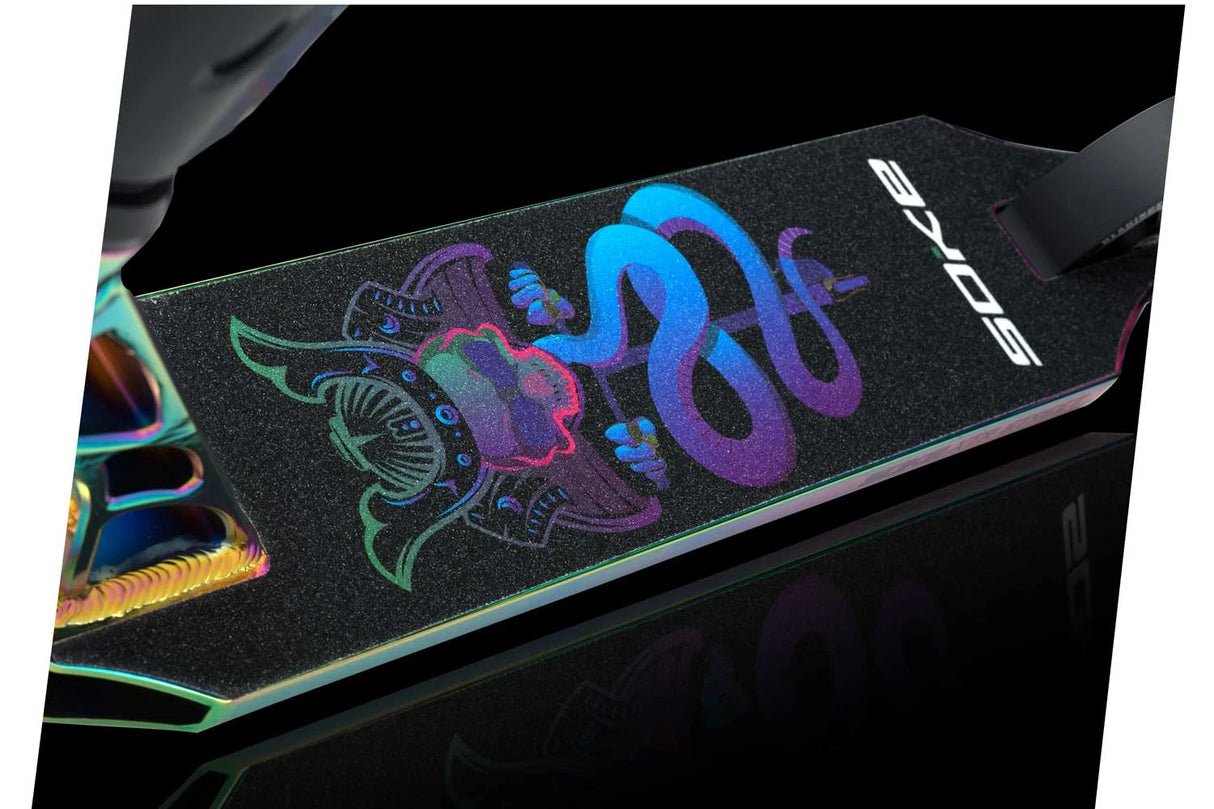 Tricksparkcykel SOKE XTR, rainbow