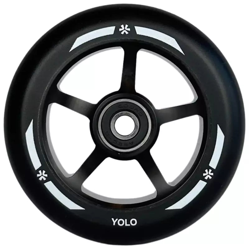Scooterhjul Union Yolo Pro Scooterhjul 100mm Svart