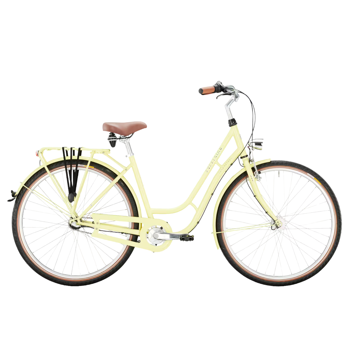 Polkupyörä EXCELSIOR Swan Retro, 26" Sitruuna