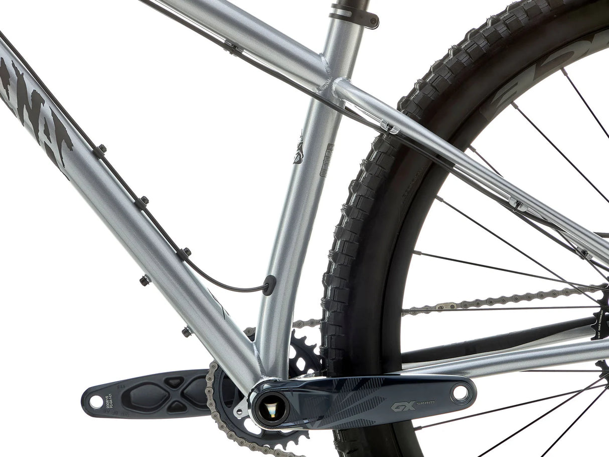Polkupyörä KONA Honzo ESD, 29" Gloss Faux Chrome (hopea)