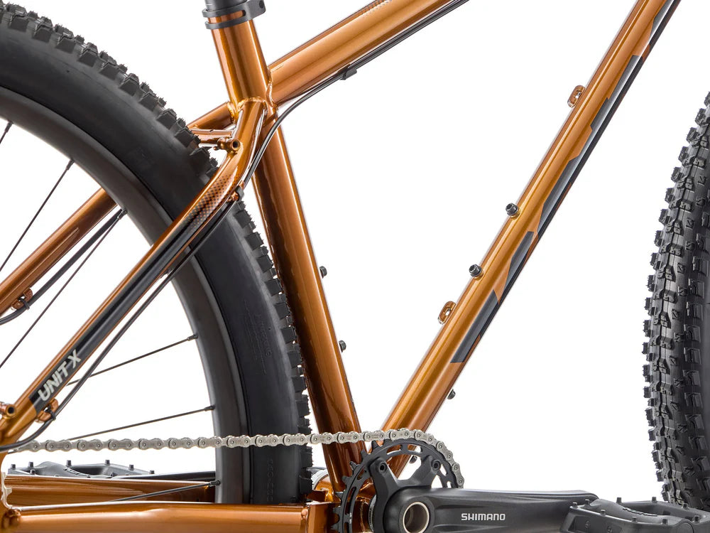 Maastopyörä KONA Unit X, Gloss Metallic (Kulta)