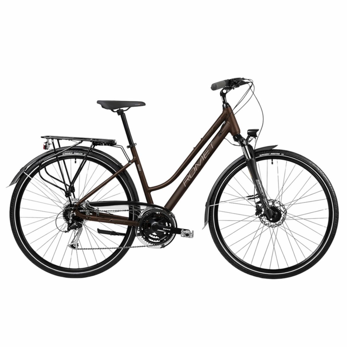 Cykel ROMET Gazela 6, brun