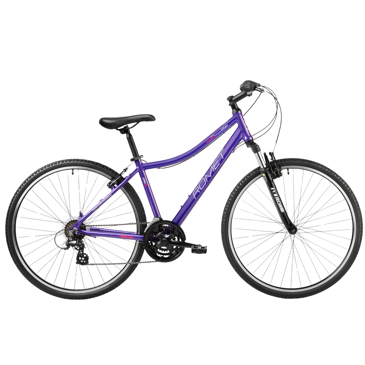 Polkupyörä ROMET Orkan D Lite, violetti-pinkki