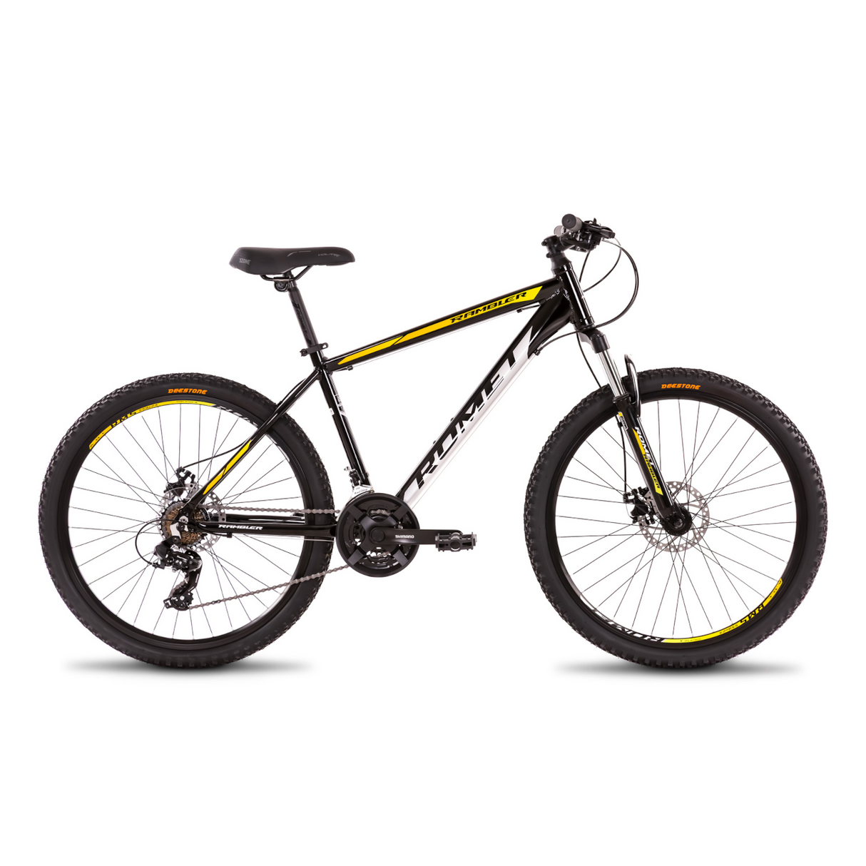 Nuortenpyörä ROMET Rambler R6.2, 26" 17" M, musta-keltainen