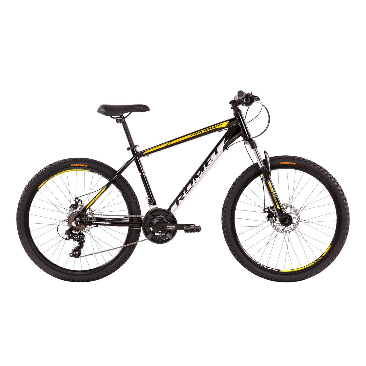 Nuortenpyörä ROMET Rambler R6.2, 26" 17" M, musta-keltainen