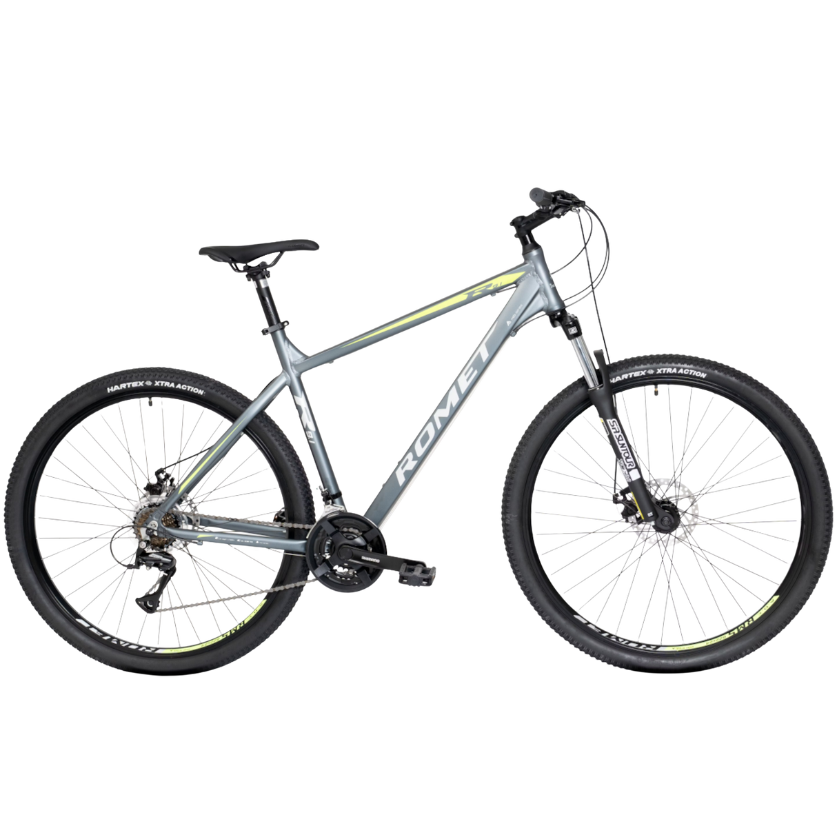 Polkupyörä ROMET Rambler R9.1, 29" harmaa-vihreä