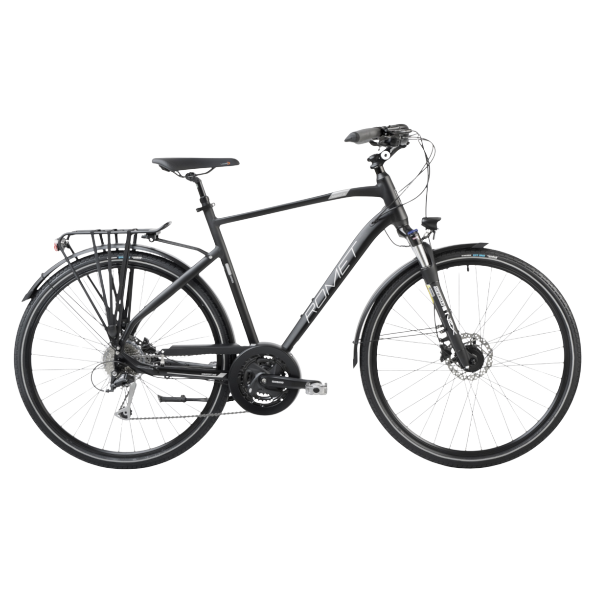 Herrcykel ROMET Wagant 8, svart