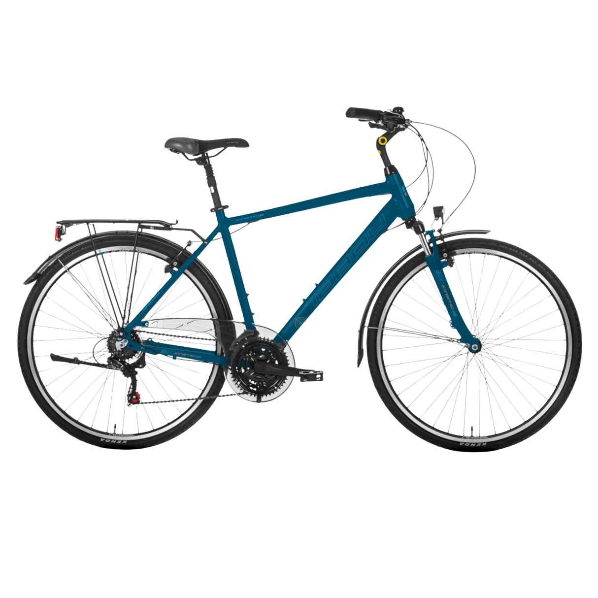 Miesten pyörä TABOU KINETIC 1.0, 28" musta-vihreä