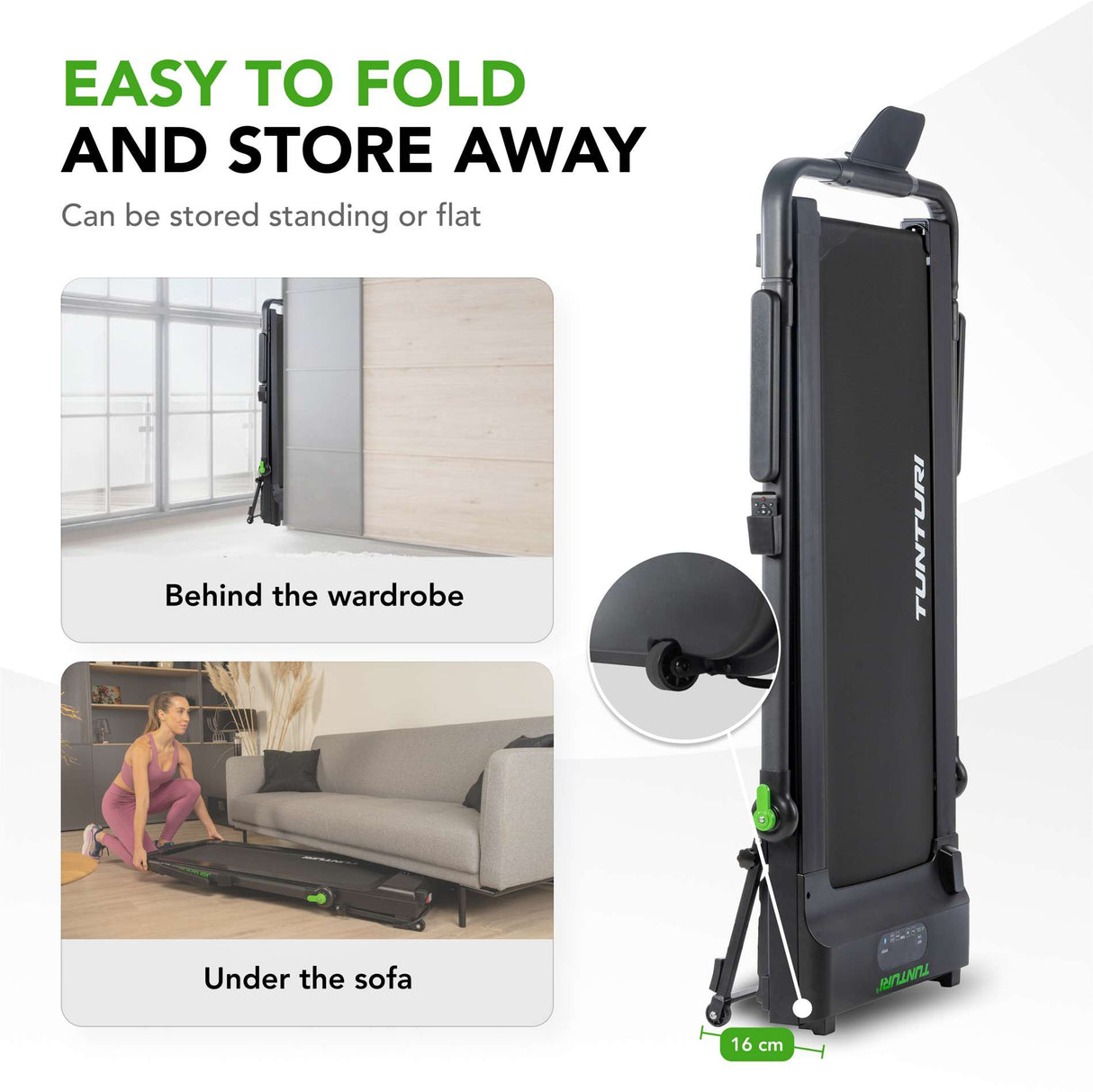 Juoksumatto TUNTURI Cardio Fit T10