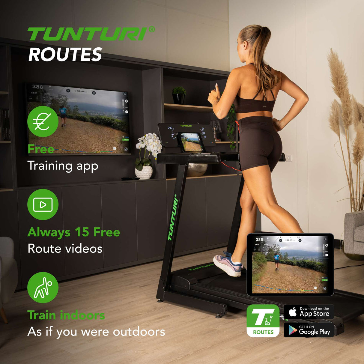 Juoksumatto TUNTURI Cardio Fit T30