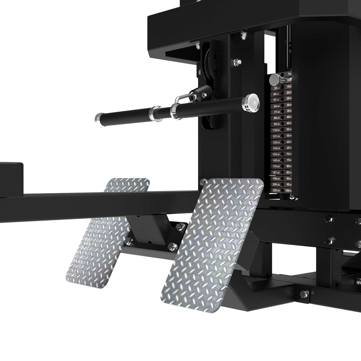 TUNTURI Platinum - Multistation/4 stationer - Viktmagasin - V-Series