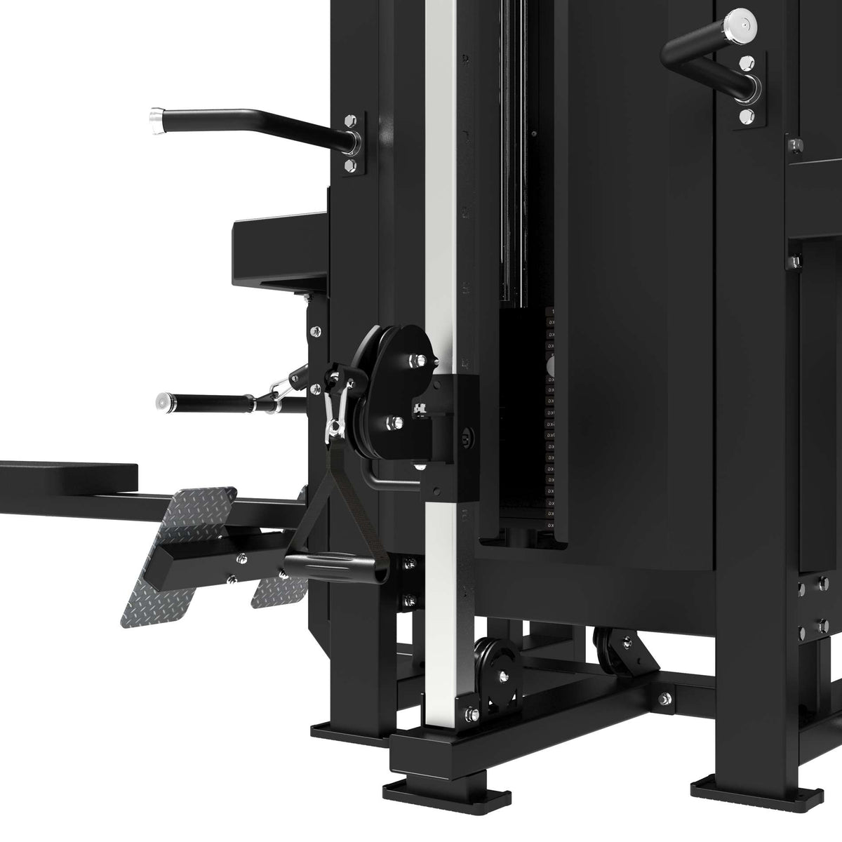 TUNTURI Platinum - Multistation/4 stationer - Viktmagasin - V-Series